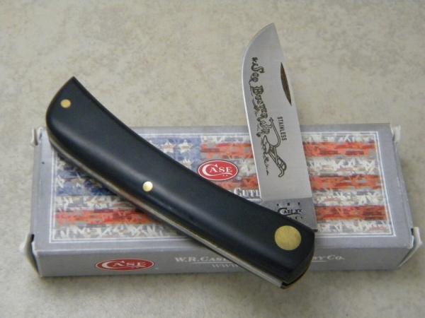 Case XX USA 2012 2137 Black Sodbuster Jr Knife in Box Case XX USA 2012 2137 Black Sodbuster Jr Knife in Box