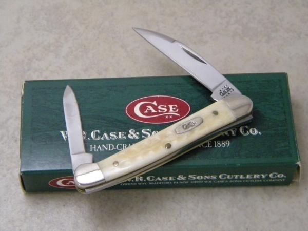 Case XX USA 2001 Natural Bone 62109W Mini Wharncliffe Copperhead Knife NIB Case XX USA 2001 Natural Bone 62109W Mini Wharncliffe Copperhead Knife NIB