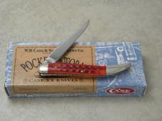 Case XX USA 2002 Old Red Bone 610096 SS Tiny Toothpick Knife NIB