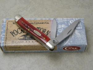 Case XX USA 1999 Old Red Bone 6220 Peanut Knife NIB