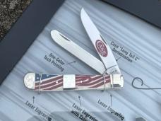 CASE XX ** 2022 DEALER SET - 3 KNIFE SET - TRAPPER - HAS COA