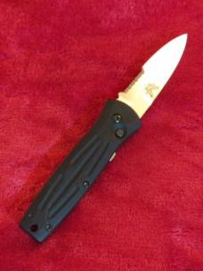 Benchmade 3550SBK 3" Mel Pardue Auto Very Nice With Box & Extras!
