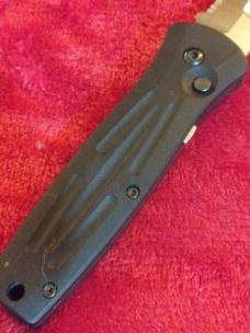 Benchmade 3550SBK 3" Mel Pardue Auto Very Nice With Box & Extras!