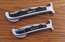Pair (2) Vintage Yasuo Imai Seki Japan 3" & 4" Super Fly Folding Pocket Knives