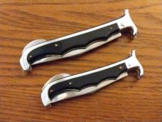 Pair (2) Vintage Yasuo Imai Seki Japan 3" & 4" Super Fly Folding Pocket Knives