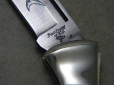 Frost Cutlery Surgical Steel Stag Lockback Knife
