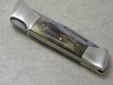 Frost Cutlery Surgical Steel Stag Lockback Knife