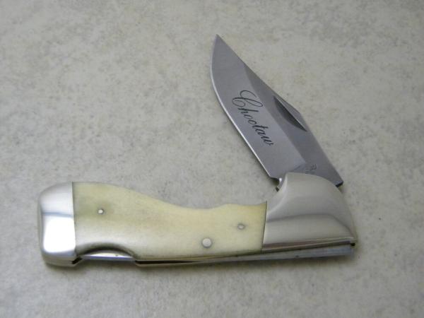 Frost Cutlery Surgical Steel Smooth Bone Choctaw Lockback Knife Frost Cutlery Surgical Steel Smooth Bone Choctaw Lockback Knife