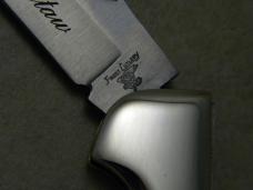 Frost Cutlery Surgical Steel Smooth Bone Choctaw Lockback Knife