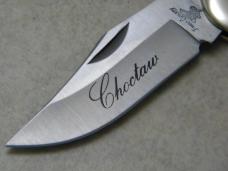Frost Cutlery Surgical Steel Smooth Bone Choctaw Lockback Knife