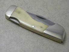 Frost Cutlery Surgical Steel Smooth Bone Choctaw Lockback Knife
