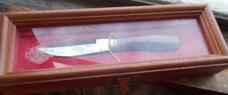 Buck USA Custom Knife Harley Davidson 