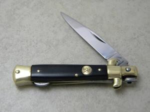 Kissing Crane Germany KC 46 Black Lockback Stiletto Knife