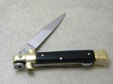 Kissing Crane Germany KC 46 Black Lockback Stiletto Knife