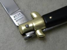 Kissing Crane Germany KC 46 Black Lockback Stiletto Knife
