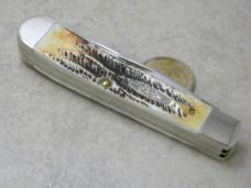 Case XX USA 2004 Bone Stag 6.5254W Trapper Knife