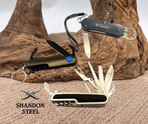 Multi Function Utility Pocket Knife Lot of 3 Knives Bottle Opener  (141)