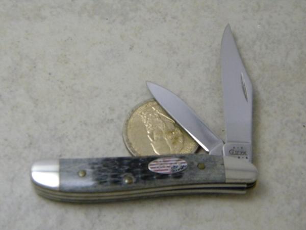 Case XX USA 8 Dot (2002) Black Bone 6220 Peanut Knife Case XX USA 8 Dot (2002) Black Bone 6220 Peanut Knife