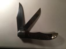 CASE 5 1/2” Double Hunter #6265SAB 7 Dots Drilled Bolster