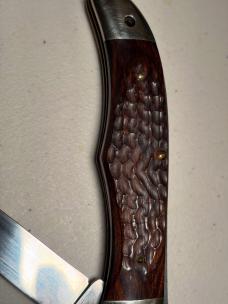 CASE 5 1/2” Double Hunter #6265SAB 7 Dots Drilled Bolster