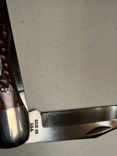 CASE 5 1/2” Double Hunter #6265SAB 7 Dots Drilled Bolster