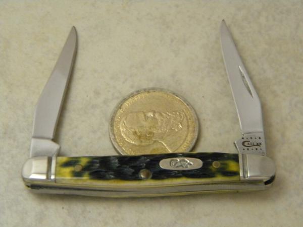 Case XX USA 10 Dot (2010) Bone Tiny Muskrat Knife Case XX USA 10 Dot (2010) Bone Tiny Muskrat Knife