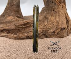 A.W. Bradshaw & Sons Antique 2 Blade Pen Knife c. 1856-1860 Germany Carbon (60)