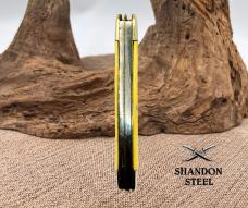 Kissing Crane Cutlery Yellow 4 Blade Whittler Pocket Knife 3.75”  Closed  (149)