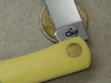 Case XX USA 2 Dot 3137 CV Yellow Sodbuster Knife 