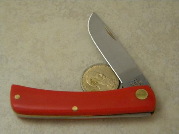 Case XX USA 10 Dot 4137 SS Red Sodbuster Knife Case XX USA 10 Dot 4137 SS Red Sodbuster Knife