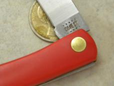 Case XX USA 10 Dot 4137 SS Red Sodbuster Knife 