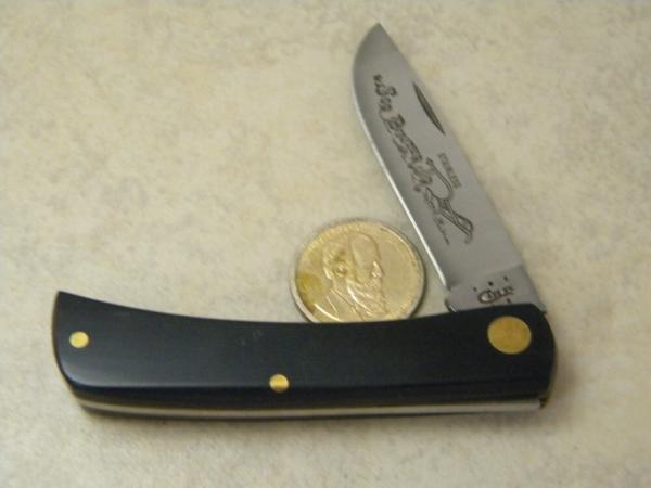 Case XX USA 5 Dot 2137 SS Black Sodbuster Jr Knife Case XX USA 5 Dot 2137 SS Black Sodbuster Jr Knife