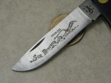 Case XX USA 5 Dot 2137 SS Black Sodbuster Jr Knife 
