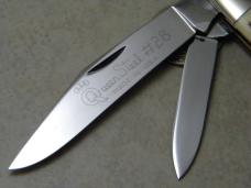 Queen Number 28 Imitation Winterbottom Bone Large English Jack Knife c. 1960's