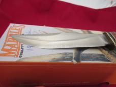 Marbles  Expert Leather Handle Stag Pommel  Original Blade from Old Marbles Factory