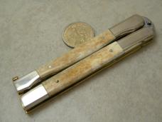 Parker Eagle Brand Japan No. 1331 Bone "Gypsy" Butterfly/Wrist Flicker Knife in Box