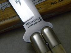 Parker Eagle Brand Japan No. 1573 Bone "Gypsy" Butterfly/Wrist Flicker Knife in Box