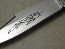 Parker Eagle Brand Japan No. 1573 Bone "Gypsy" Butterfly/Wrist Flicker Knife in Box