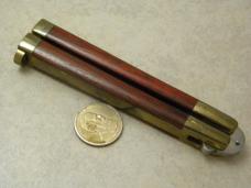 Taylor Seto G-973B Rosewood Manila Folder Butterfly Knife