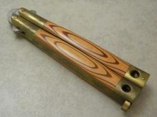 Frost Cutlery Japan Golden Frostwood Heavy Duty Butterfly Knife