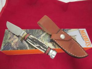 Marbles Trailcraft Bone Stag Handle / Aluminum Pommel