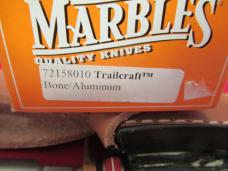 Marbles Trailcraft Bone Stag Handle / Aluminum Pommel