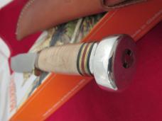 Marbles Expert 11 Curly Maple Handle / Aluminum Pommel