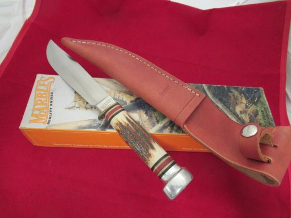 Marbles Expert 11 Stag Handle / Aluminum Pommel Marbles Expert 11 Stag Handle / Aluminum Pommel