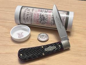 GEC Northfield UN-X-LD #74 Mustang 745125 Black Plum Jigged Bone