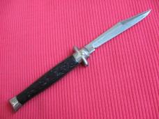 Colonial Shur-Snap Bow Tie Fish Tail Prov. U.S.A. Switchblade Knife