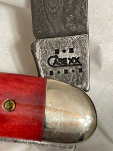 Case Damascus medium toothpick 610094 red NIB
