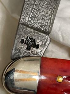 Case Damascus medium toothpick 610094 red NIB