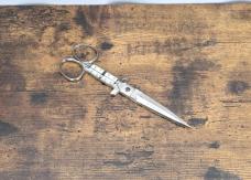 VTG *RARE* DIOGENES 'SOUVENIR OF HABANA' PROSTITUTE'S DAGGER STILETTO KNIFE / SCISSORS 