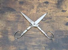 VTG *RARE* DIOGENES 'SOUVENIR OF HABANA' PROSTITUTE'S DAGGER STILETTO KNIFE / SCISSORS 
